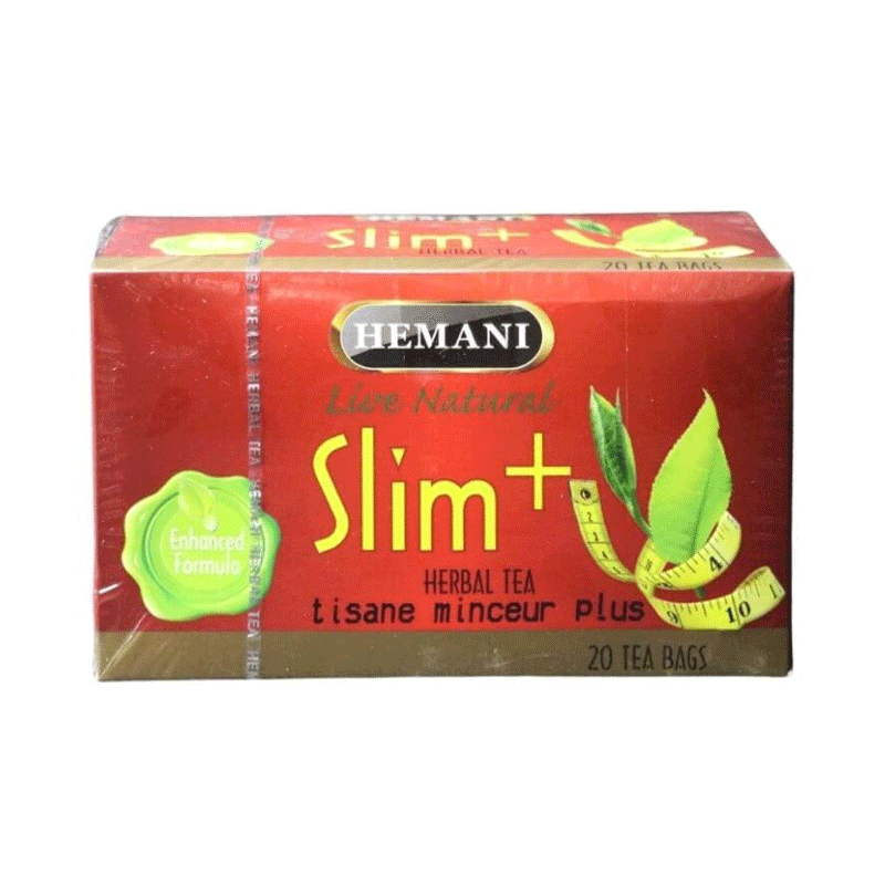 HEMANI SLIM + HERBAL TEA NATURAL 20`S